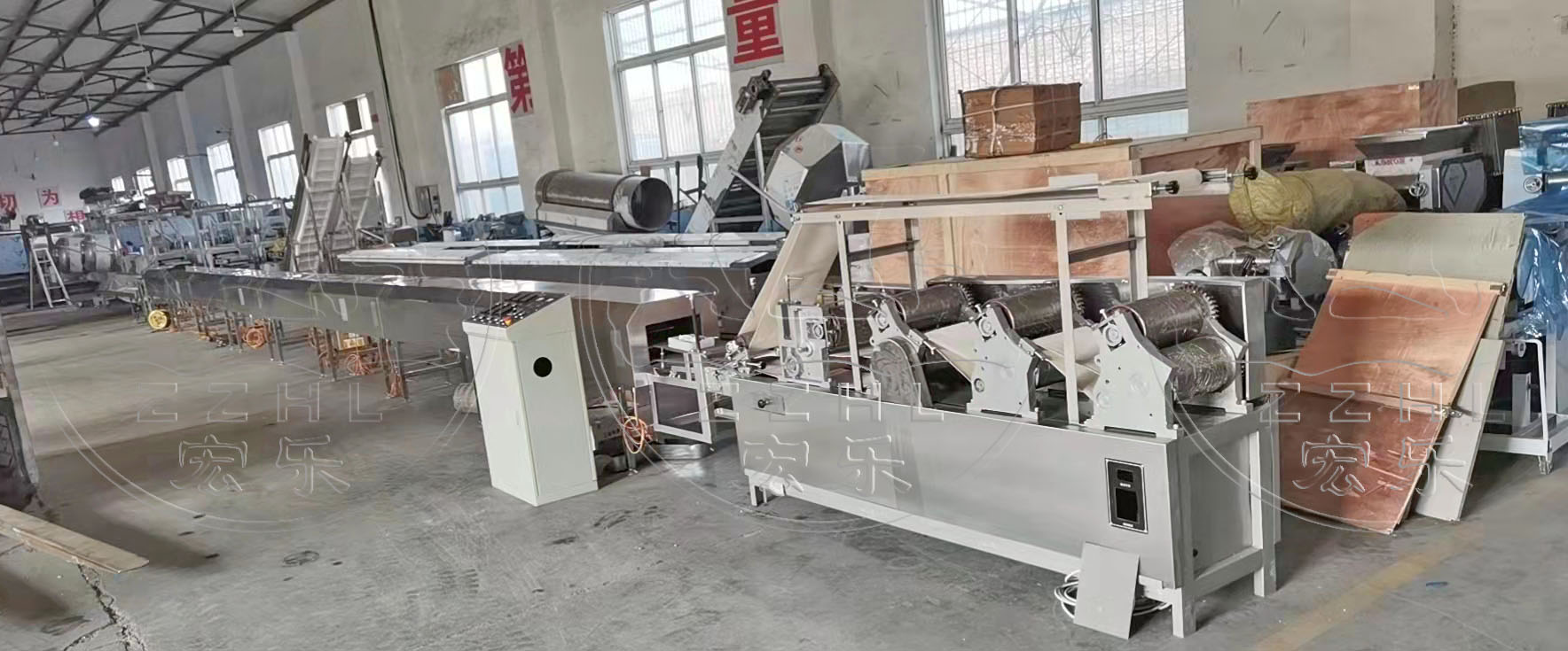 Hard Soft Automatic Biscuit Making Machine Production Line