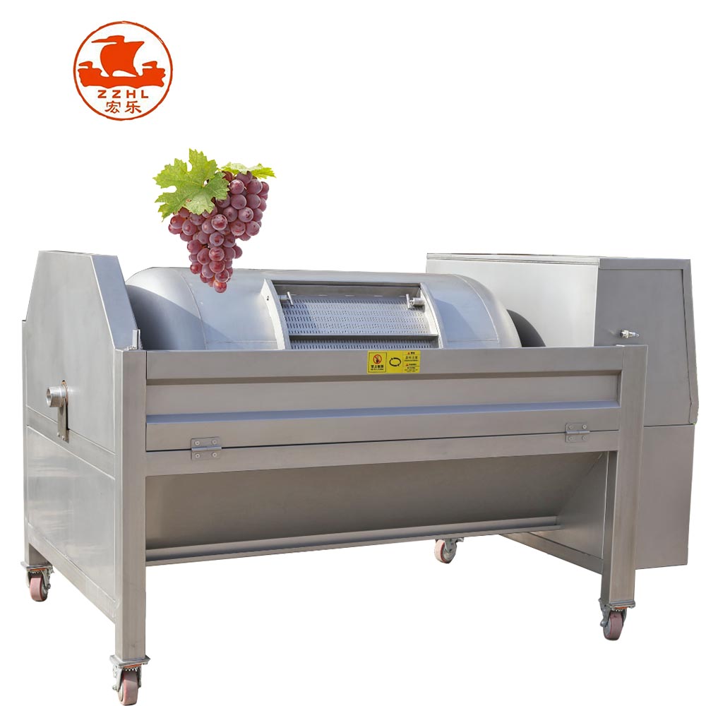 Grape Straw Berry Pneumatic Wine Press Machine