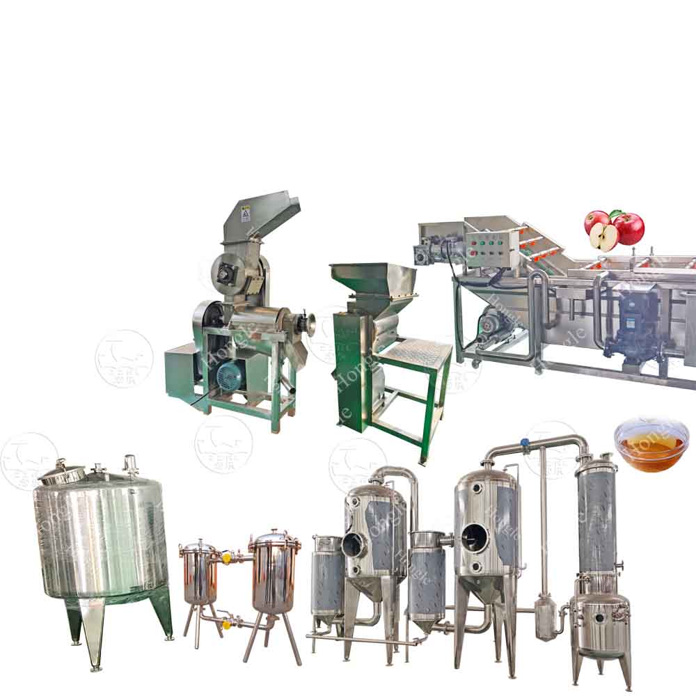 Concentrate Fruit Apple Orange Juice Production Complete Line