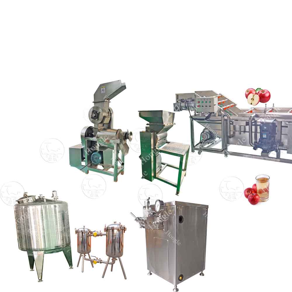 Industrial Fresh Apple Juice Making Line